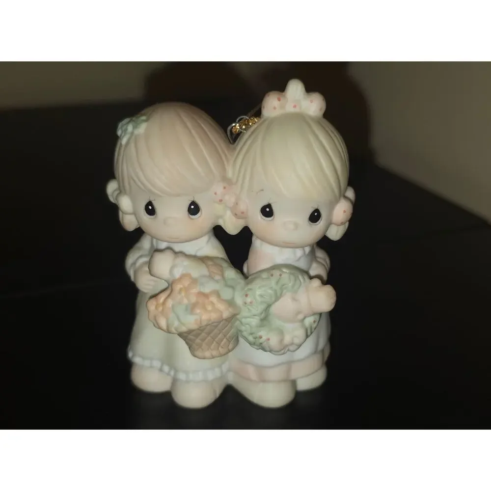 Precious Moments To My Forever Friend Ornament Enesco 113956 Porcelain With Box
